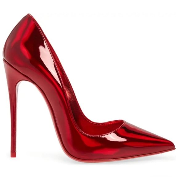 Christian Louboutin Shoes - Christian Louboutin So Kate Psychic Pointed Toe Pump in Lin Psy Loubi Size 38.5